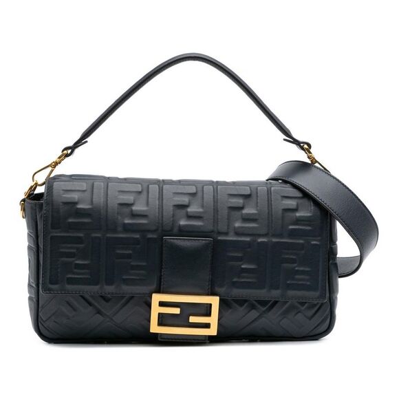 Pre Loved fendi Women Blue Satchel - Picture 1 of 8
